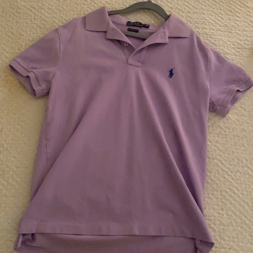 Purple Polo Ralph Lauren Classic fit shirt.